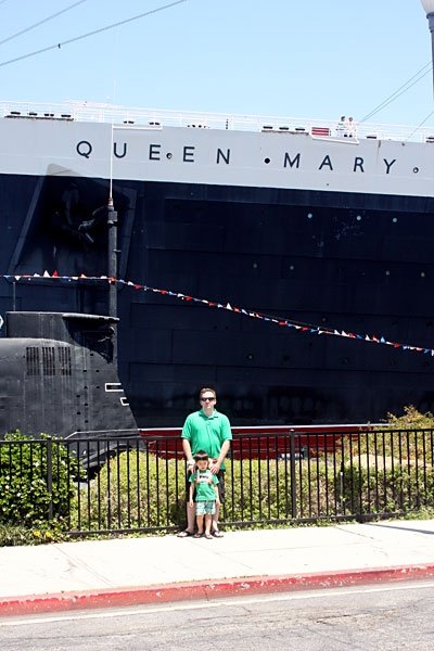 Queen Mary in California, Cassius and I